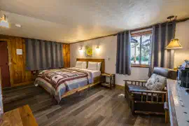 King One Bed - Motel in Hayward, Wisconsin