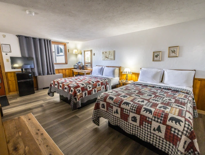 Standard Two Double Beds
